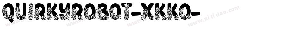 QuirkyRobot-xKKO字体转换