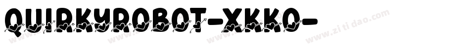 QuirkyRobot-xKKO字体转换