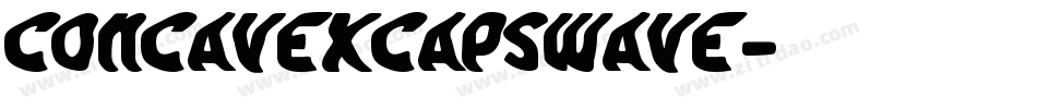 ConcavexCapsWave字体转换