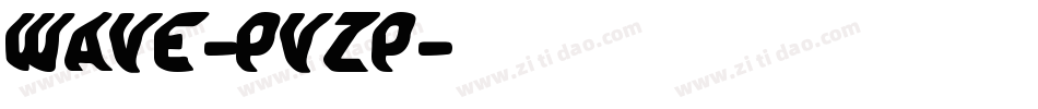 Wave-PVZP字体转换