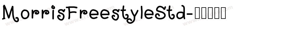 MorrisFreestyleStd字体转换