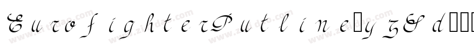 EurofighterOutline-yzRd字体转换