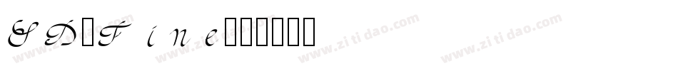 RD-Fine字体转换