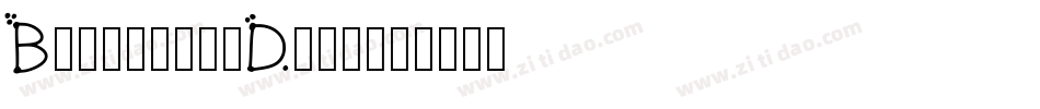 BigSquareDots字体转换