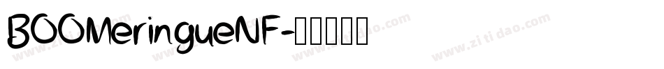 BOOMeringueNF字体转换