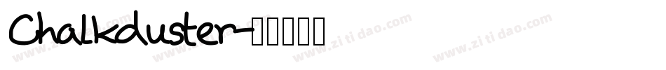 Chalkduster字体转换