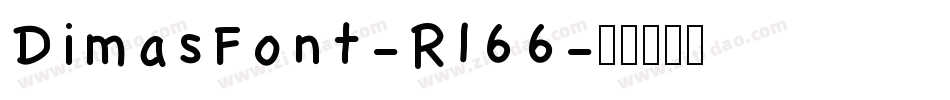 DimasFont-Rl66字体转换