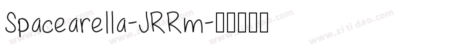 Spacearella-JRRm字体转换