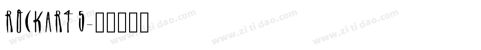 ROCKART5字体转换