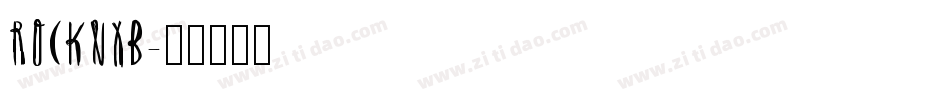 ROCKNXB字体转换