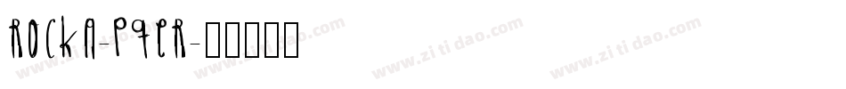 Rocka-pqER字体转换