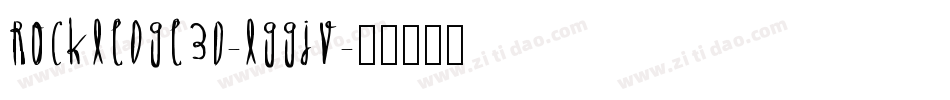 Rockledge3D-lggjV字体转换