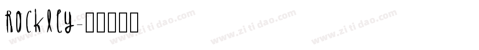Rockley字体转换