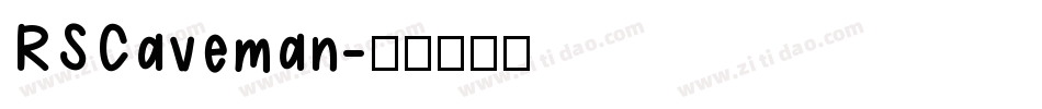 RSCaveman字体转换