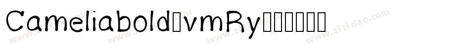 Cameliabold-vmRy字体转换