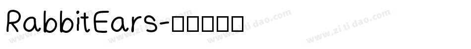 RabbitEars字体转换