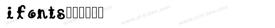 ifonts字体转换