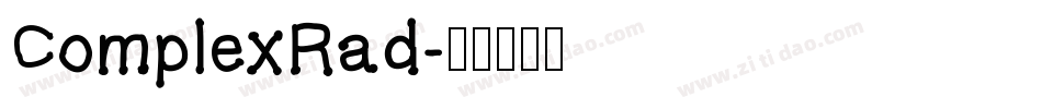 ComplexRad字体转换