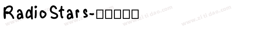 RadioStars字体转换
