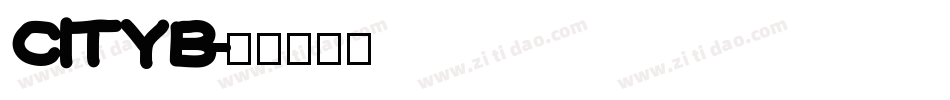 CITYB字体转换
