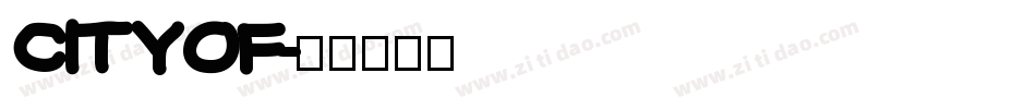 CITYOF字体转换