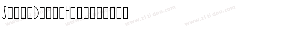 Sara-Dunn-Hand字体转换