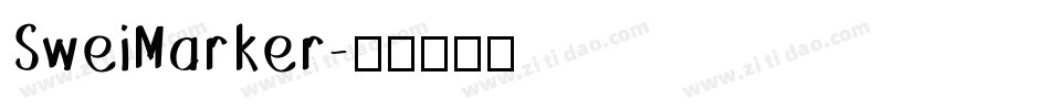 SweiMarker字体转换