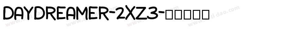 DayDreamer-2XZ3字体转换