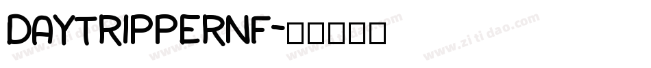 DayTripperNF字体转换