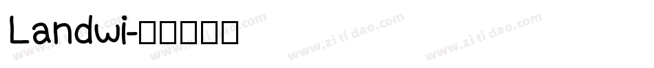 Landwi字体转换