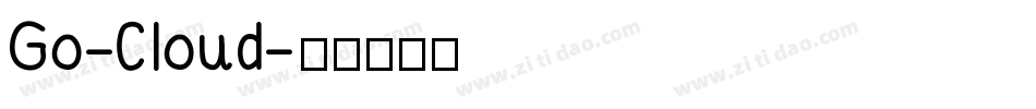Go-Cloud字体转换