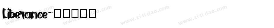 Liberance字体转换