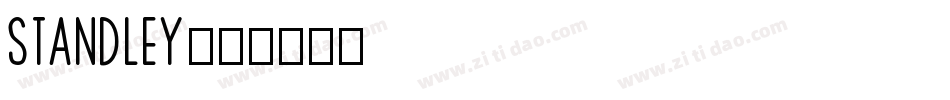Standley字体转换