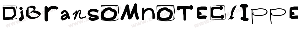 DjbRansomNoteClipped-1qW0字体转换