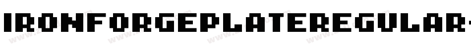 IronForgePlateRegular-VpDl字体转换