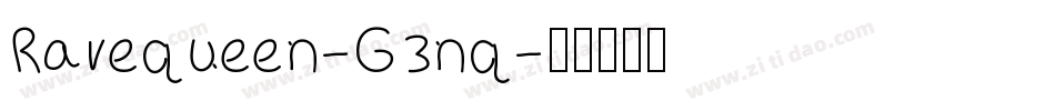 Ravequeen-G3nq字体转换