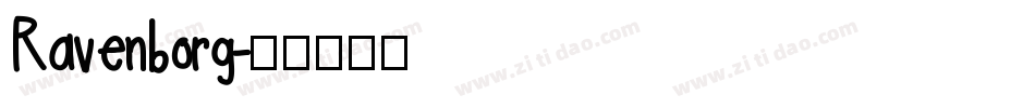 Ravenborg字体转换