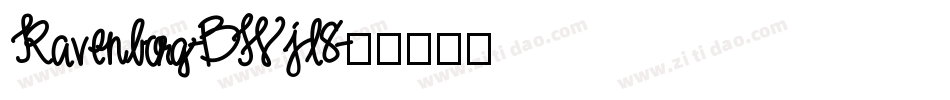 Ravenborg-BWjl8字体转换