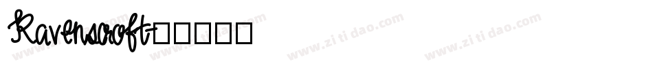 Ravenscroft字体转换