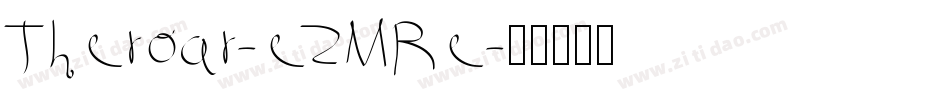 Theroar-eZMRe字体转换