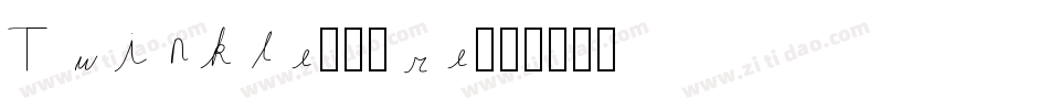 Twinkle-13re字体转换