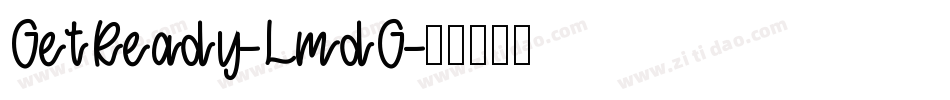 GetReady-LmdG字体转换