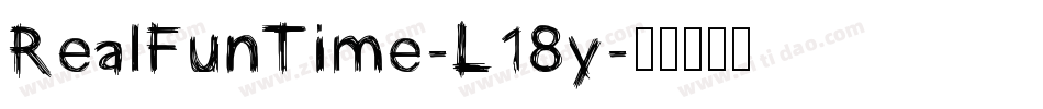 RealFunTime-L18y字体转换