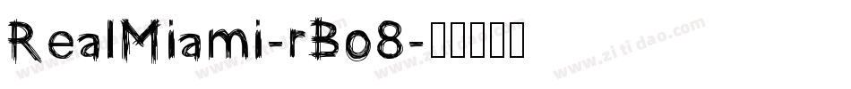 RealMiami-rBo8字体转换