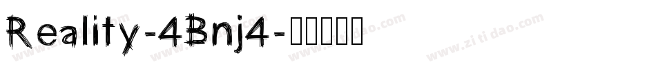Reality-4Bnj4字体转换