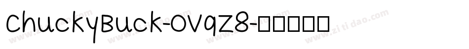 ChuckyBuck-OVqZ8字体转换