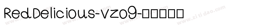 RedDelicious-vzo9字体转换