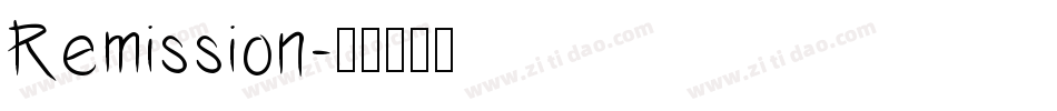 Remission字体转换