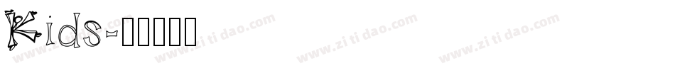 Kids字体转换