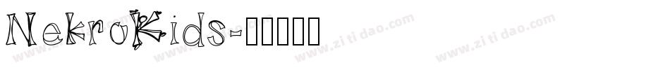 NekroKids字体转换